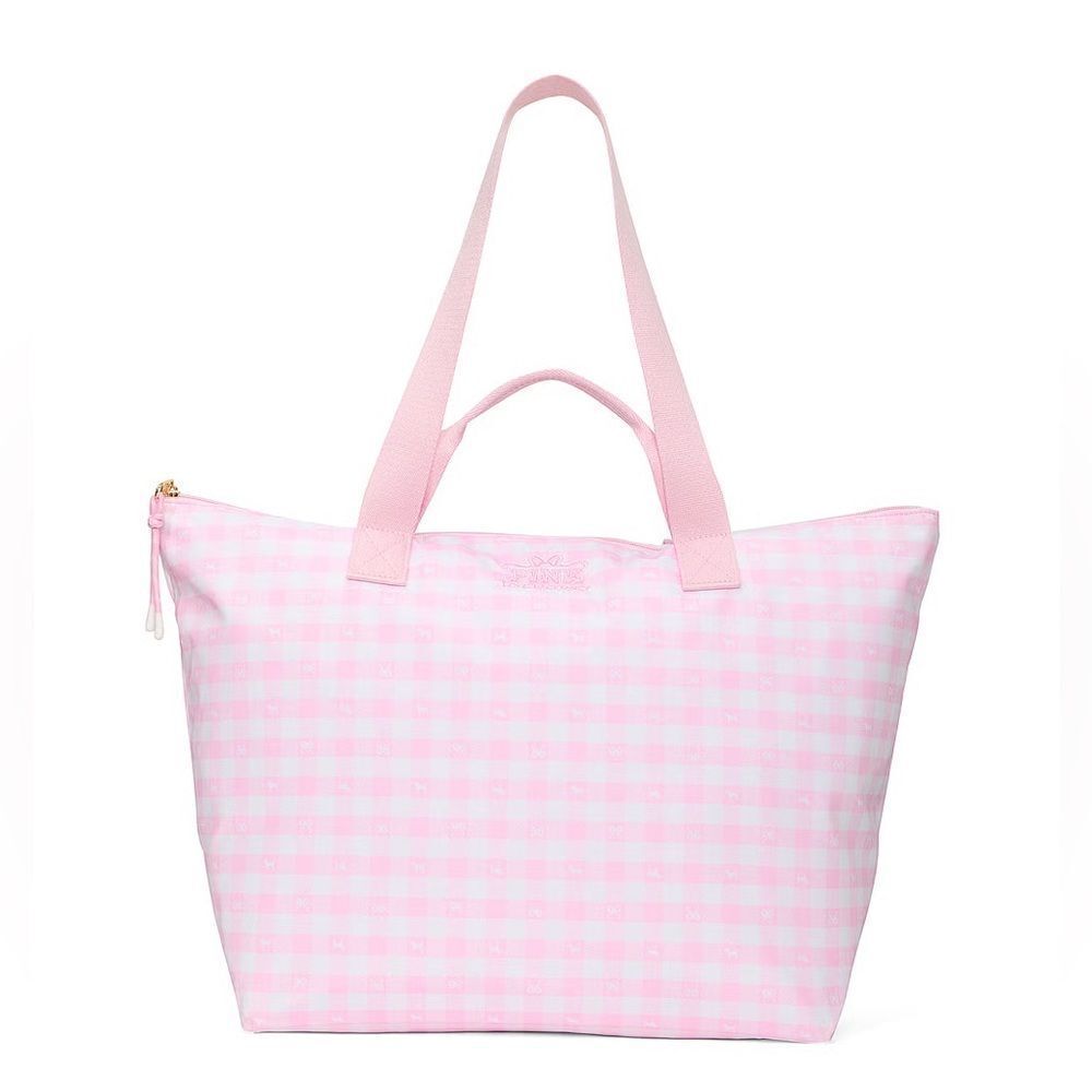 NWT PINK X LOVESHACKFANCY TOTE BAG NFT - Picture 2 of 5